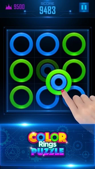Color Rings Puzzle screenshot 3