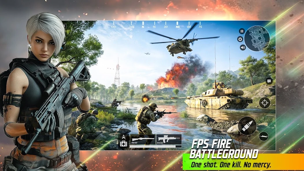 Black Ops SWAT – FPS Action Game APK screenshot 1