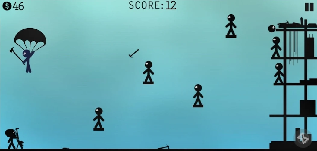 Knife Attacks: Stickman Battle, Fight Warriors screenshot 5