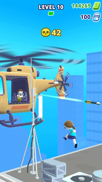 Helicopter Escape 3D screenshot 2