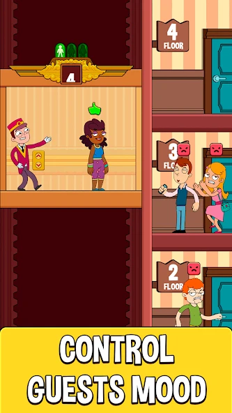 Hotel Elevator: Fun Concierge Simulator mania screenshot 2