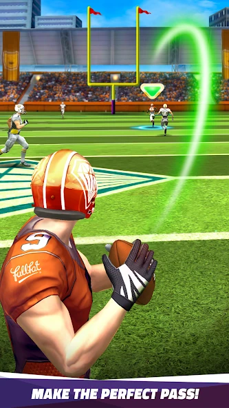 Download Flick Quarterback (MOD, unlimited money) 1.2.3 screenshot 1