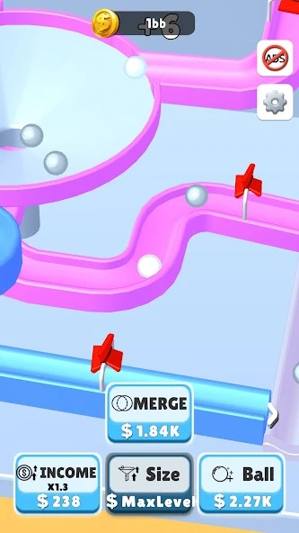 Idle Orbital Marble APK screenshot 1