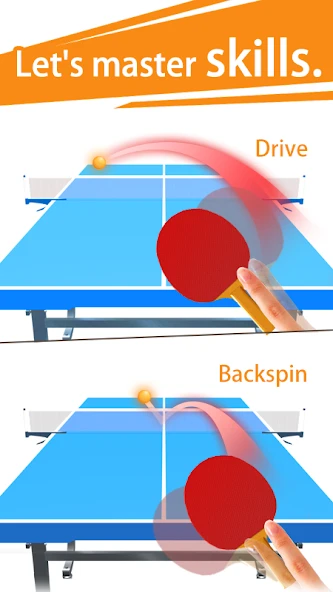 Table Tennis 3D Virtual World Tour Ping Pong Pro screenshot 3