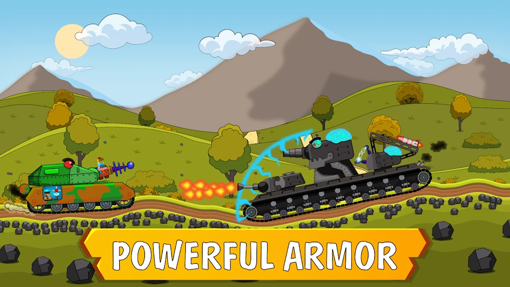 TankCraft: tank battle APK screenshot 2