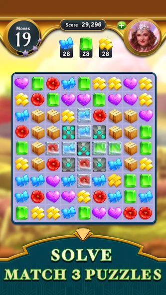 The Wizard of Oz Magic Match 3 screenshot 2