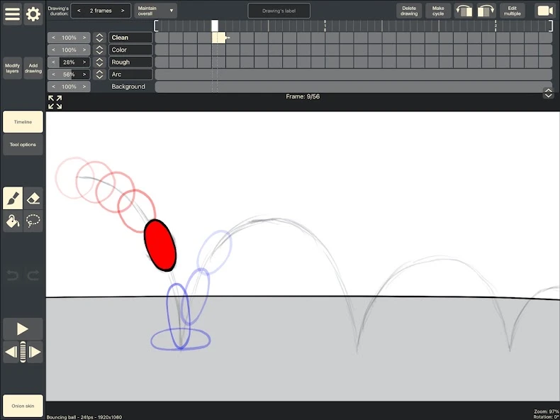RoughAnimator – animation app APK screenshot 5