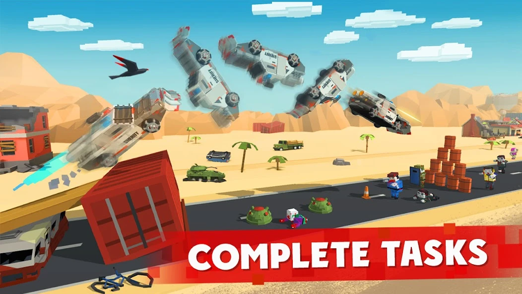 Zombie Derby: Pixel Survival screenshot 5