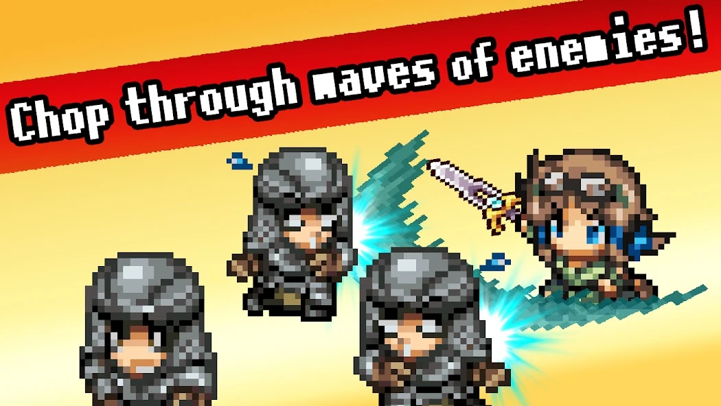 Hack & Slash Hero - Pixel Action RPG screenshot 1