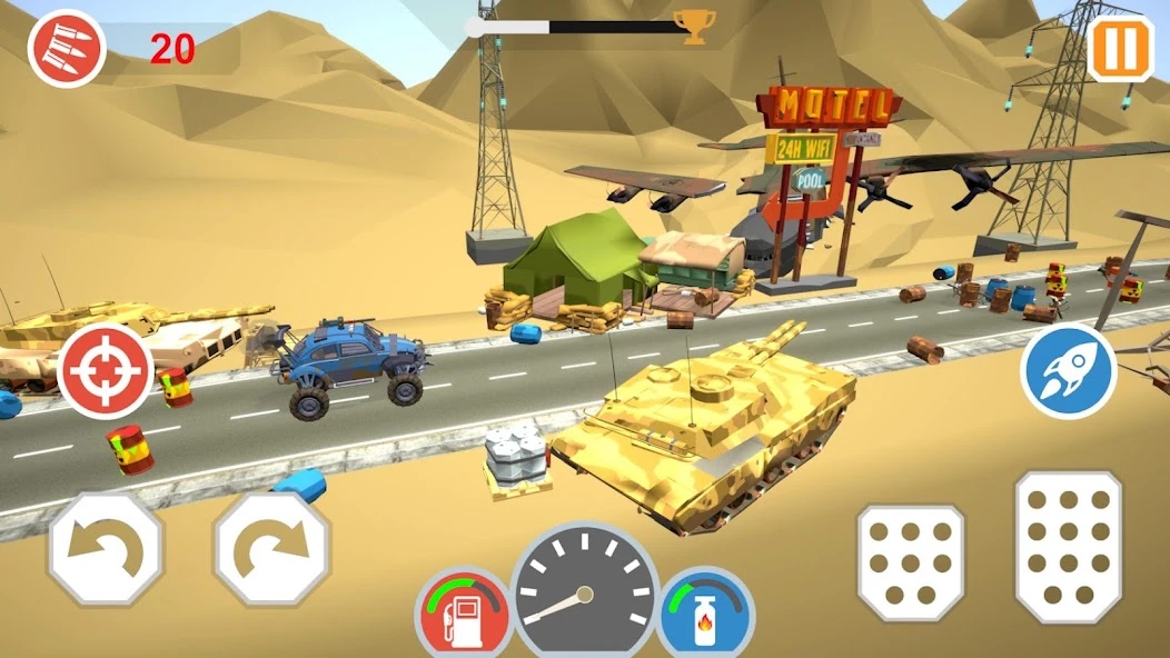 Zombie Crush Driver: Survive the apocalypse screenshot 3