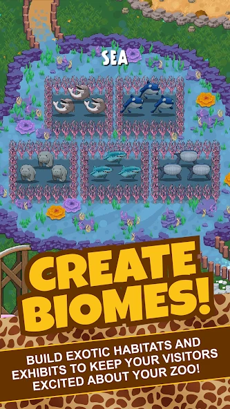Idle Zoo Tycoon: Tap, Build & Upgrade a Custom Zoo screenshot 5