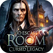 3D Escape Room: Cursed Legacy APK icon