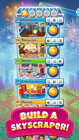 Skyscraper dreams: build a city and become the mayor screenshot 1