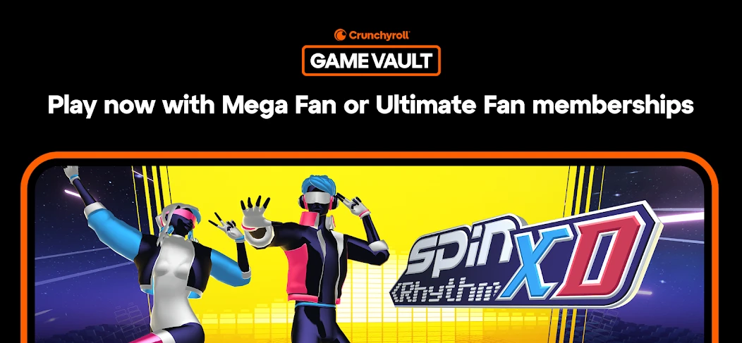Crunchyroll: Spin Rhythm screenshot 1