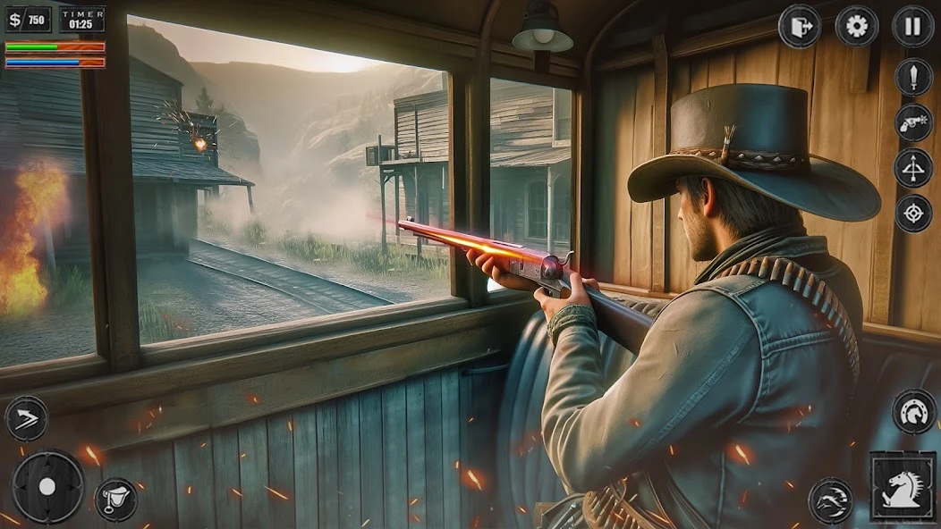 West Mafia Redemption: Gold Hunter FPS Shooter screenshot 4