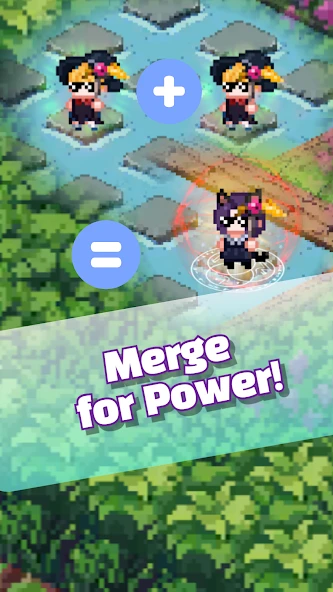 HERO 2048 – Merge Defense Game APK screenshot 3
