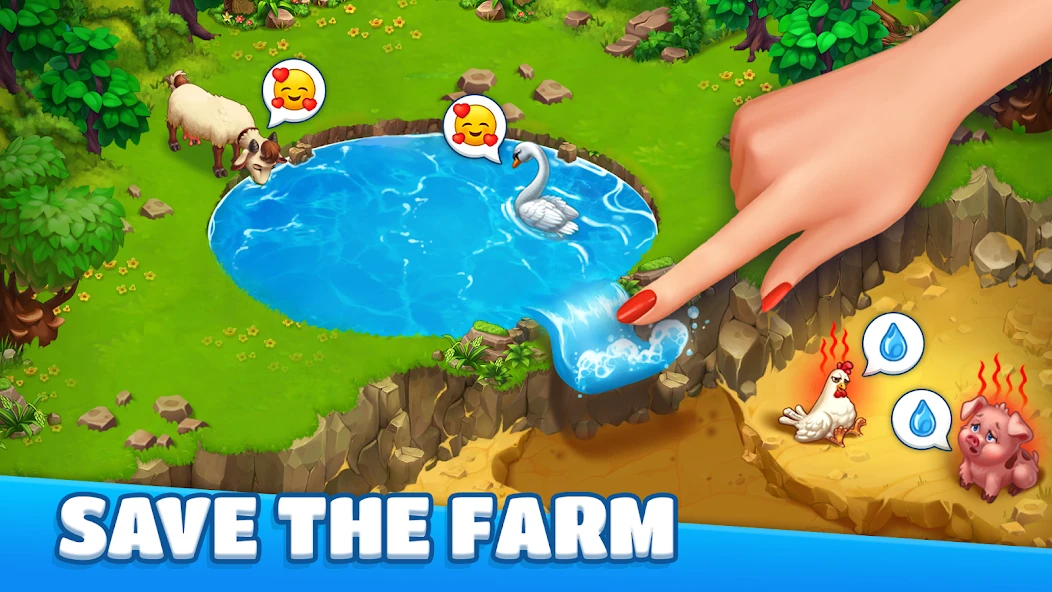 Adventure Bay – Paradise Farm APK screenshot 2