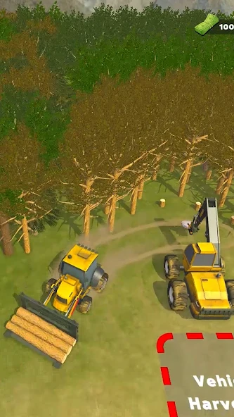 Mega Harvester: Lumber Factory APK screenshot 4