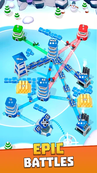 Tower War – Tactical Conquest APK screenshot 3