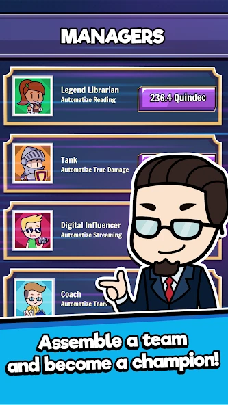 Idle Moba Legends - eSports Tycoon Clicker Game screenshot 2
