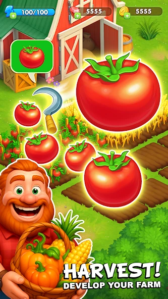 Download Farm Town: Happy Village (MOD, Unlimited Money) 2.49 screenshot 4
