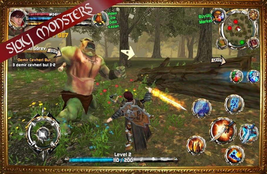 Kingdom Quest Crimson Warden 3D RPG screenshot 2