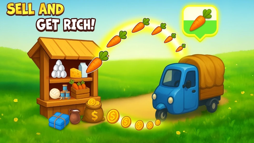 Download Farm Frenzy Free (MOD, Unlimited Stars) 1.2.56 screenshot 5
