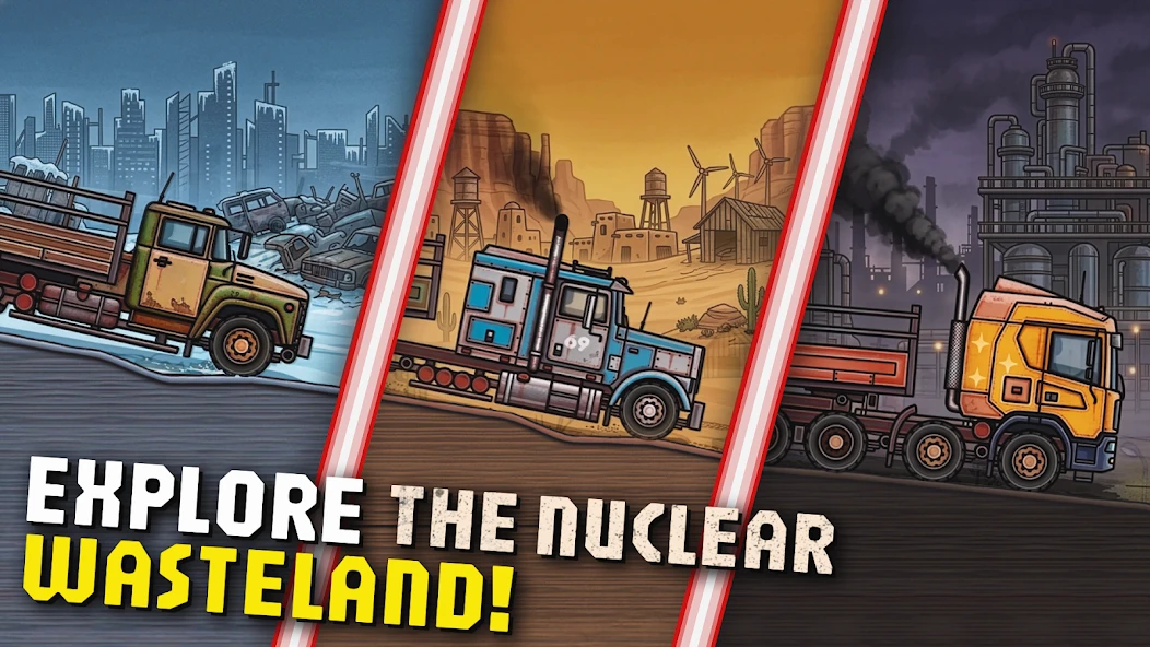 Rust Truck: Wasteland Delivery APK screenshot 2