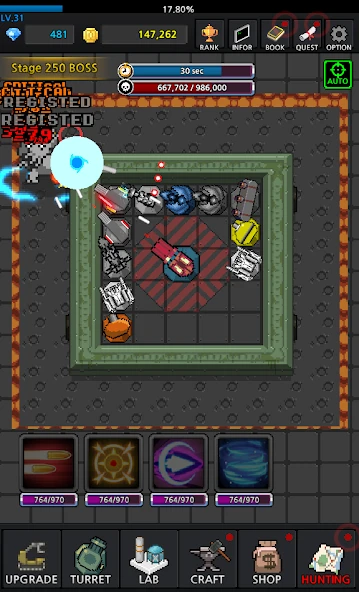 Grow Turret - Idle Clicker Defense screenshot 4