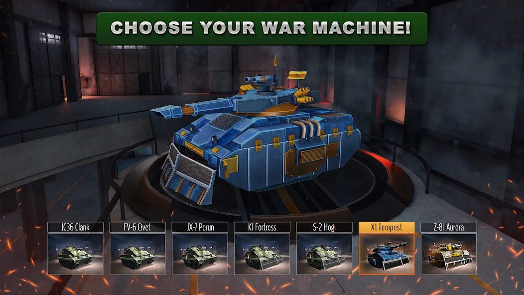 Tank Battle Heroes: Modern World of Shooting, WW2 screenshot 3