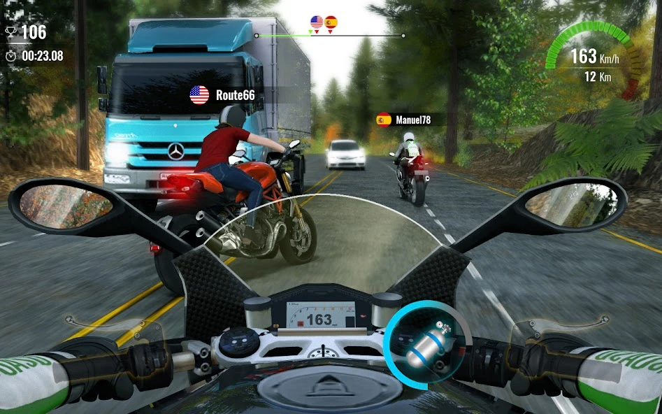 Moto Traffic Race 2: Multiplayer APK screenshot 1