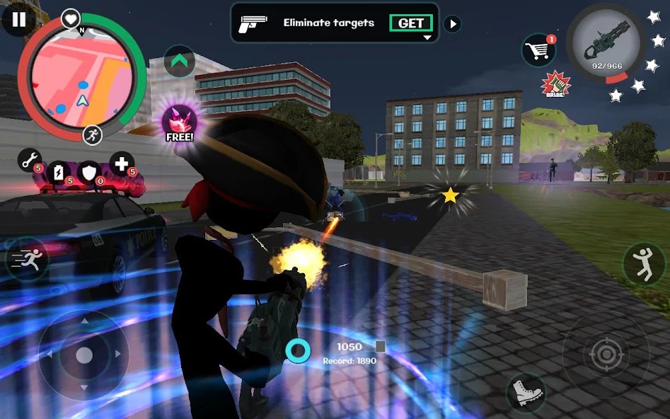Stickman Rope Hero 2 screenshot 5