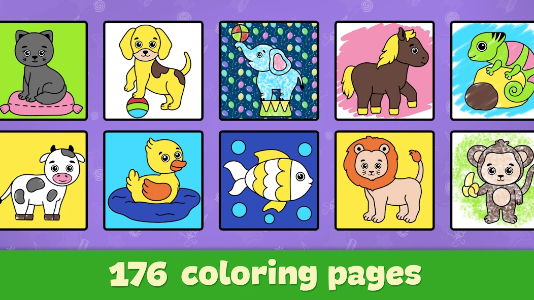 Kids coloring game screenshot 5