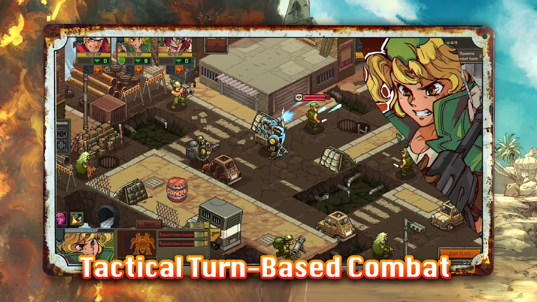 Crunchyroll: Metal Slug Tactics screenshot 2