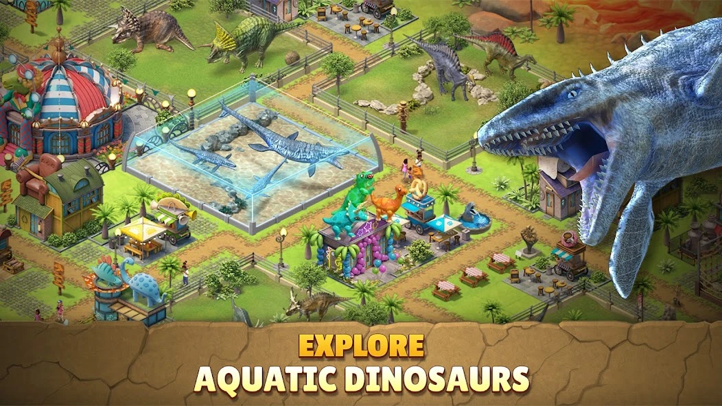 Jurassic Dinosaur: Dino Game APK screenshot 3