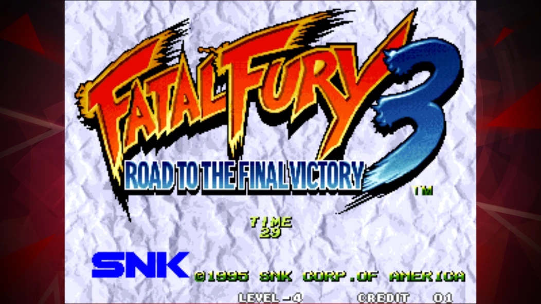 FATAL FURY 3 ACA NEOGEO APK screenshot 1