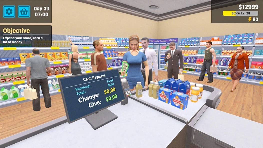 Manage Supermarket Simulator APK screenshot 2