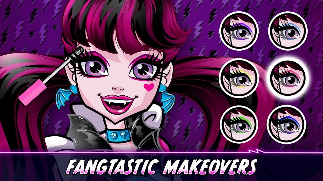 Monster High Beauty Shop: Fangtastic Fashion Game screenshot 4