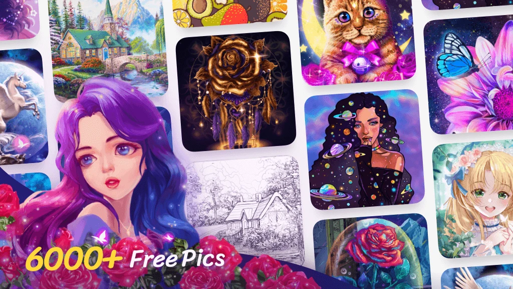 Colorscapes - Color by Number & Puzzle Games screenshot 1