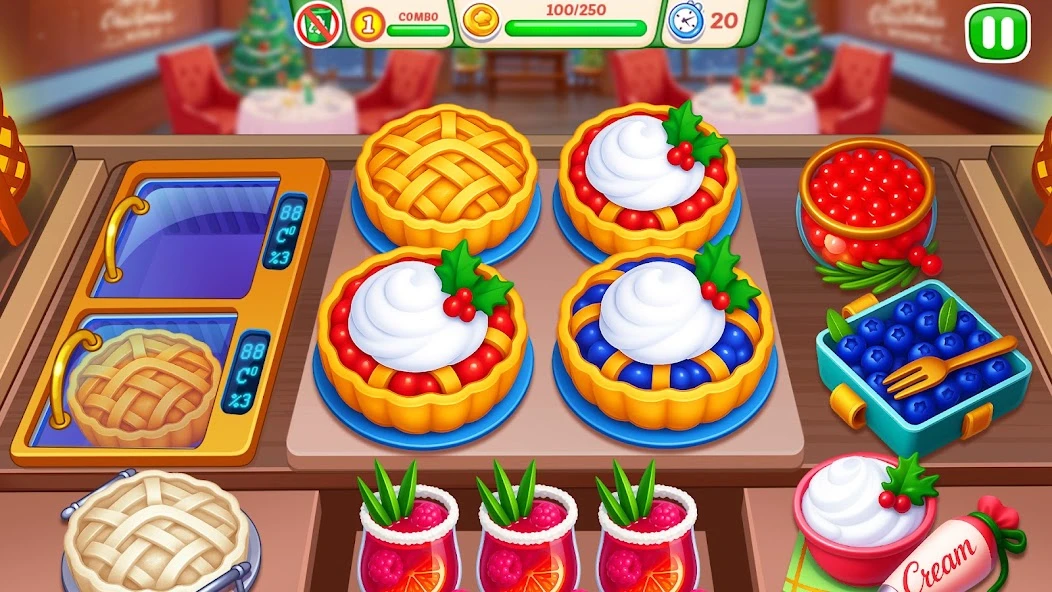 Christmas Cooking : Crazy Restaurant Cooking Games screenshot 4