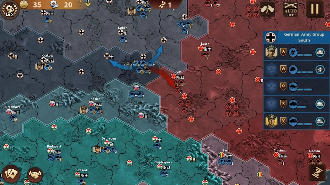 Glory of Generals 3 - WW2 Strategy Game screenshot 4