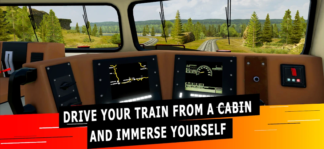 Train Simulator PRO USA APK screenshot 4