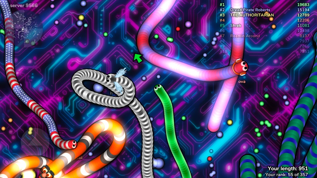Slither.io APK screenshot 3