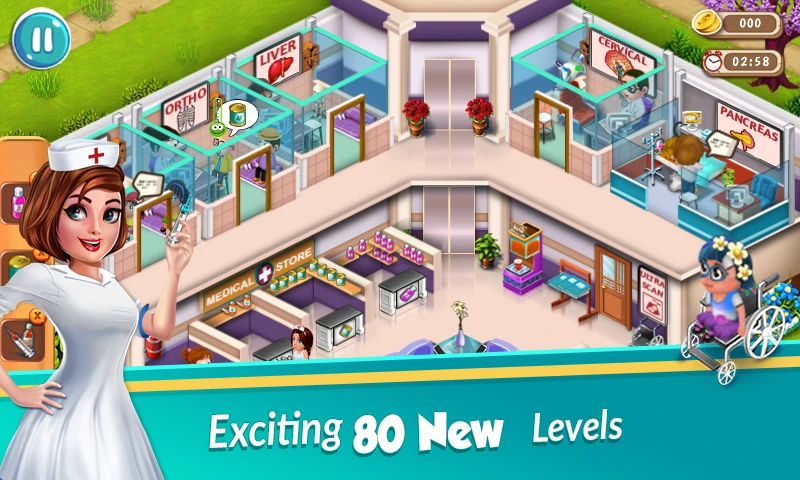 Doctor Dash : Hospital Game screenshot 2