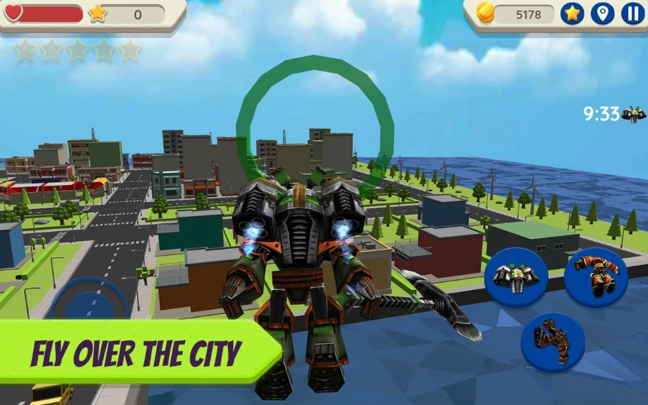 Robot Hero: City Simulator 3D screenshot 4