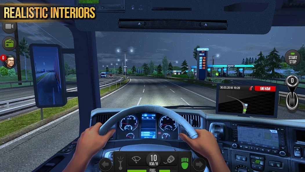 Truck Simulator : Europe screenshot 4