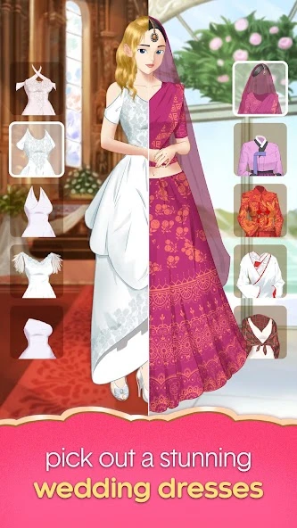 Dream wedding – Makeup & dress up games for girls screenshot 4
