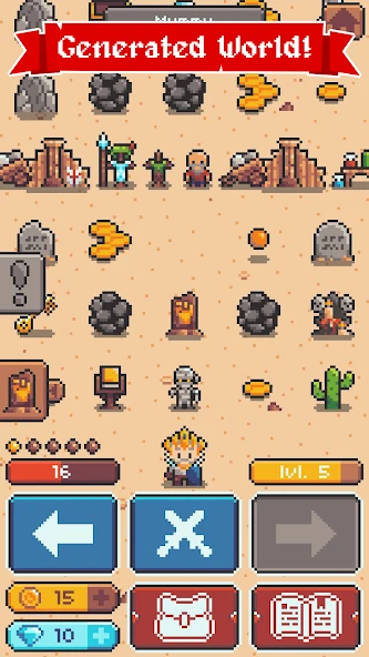 Eternis Heroes - Pixel Roguelike RPG screenshot 4