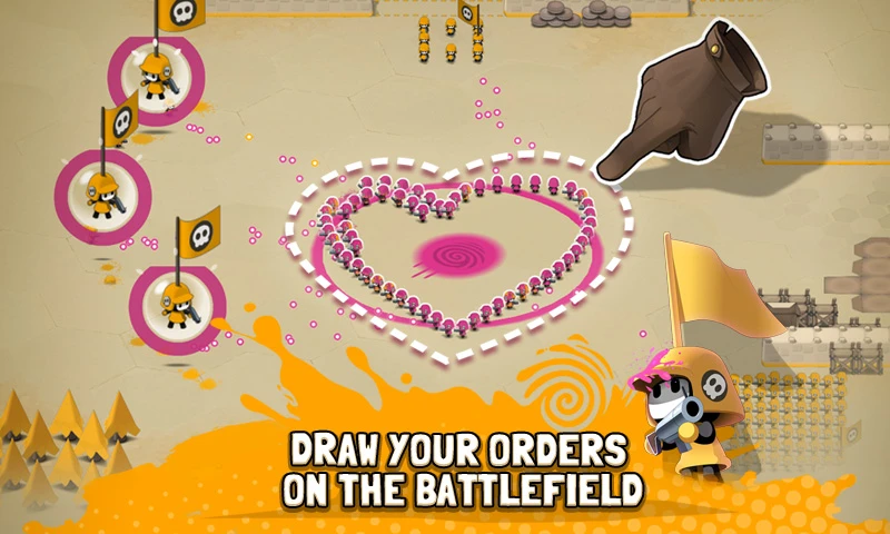 Tactile Wars screenshot 2