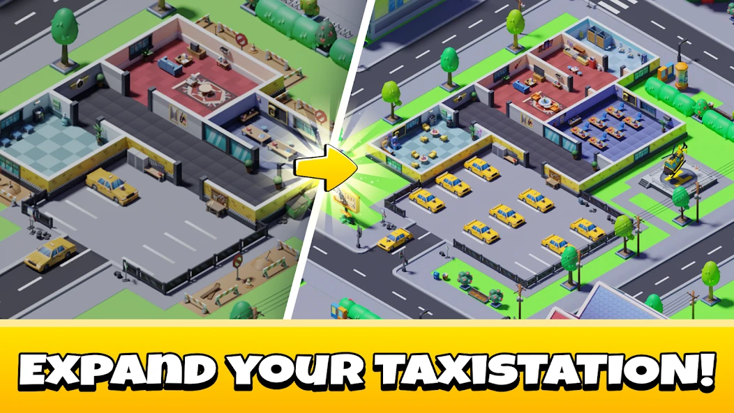 Idle Taxi Tycoon screenshot 5